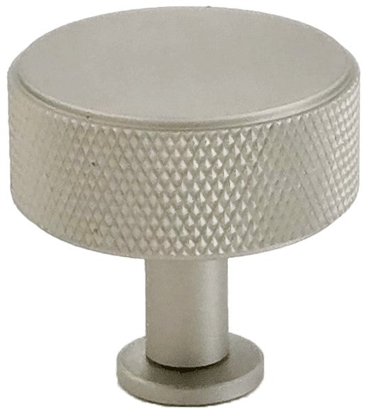 Knurled Brass Round Knob