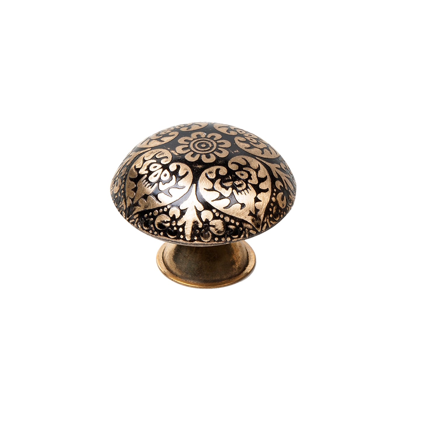 Brass Decorated Knob