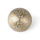 Brass Decorated Whitewash Knob