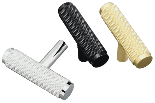 Brass All Knurled T-Knob