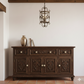 Brass Decorated Whitewash Knob